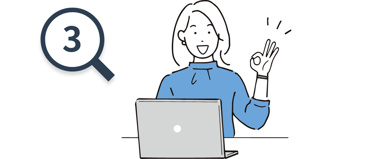 キャリア相談だけでもOK、無理な勧誘なし